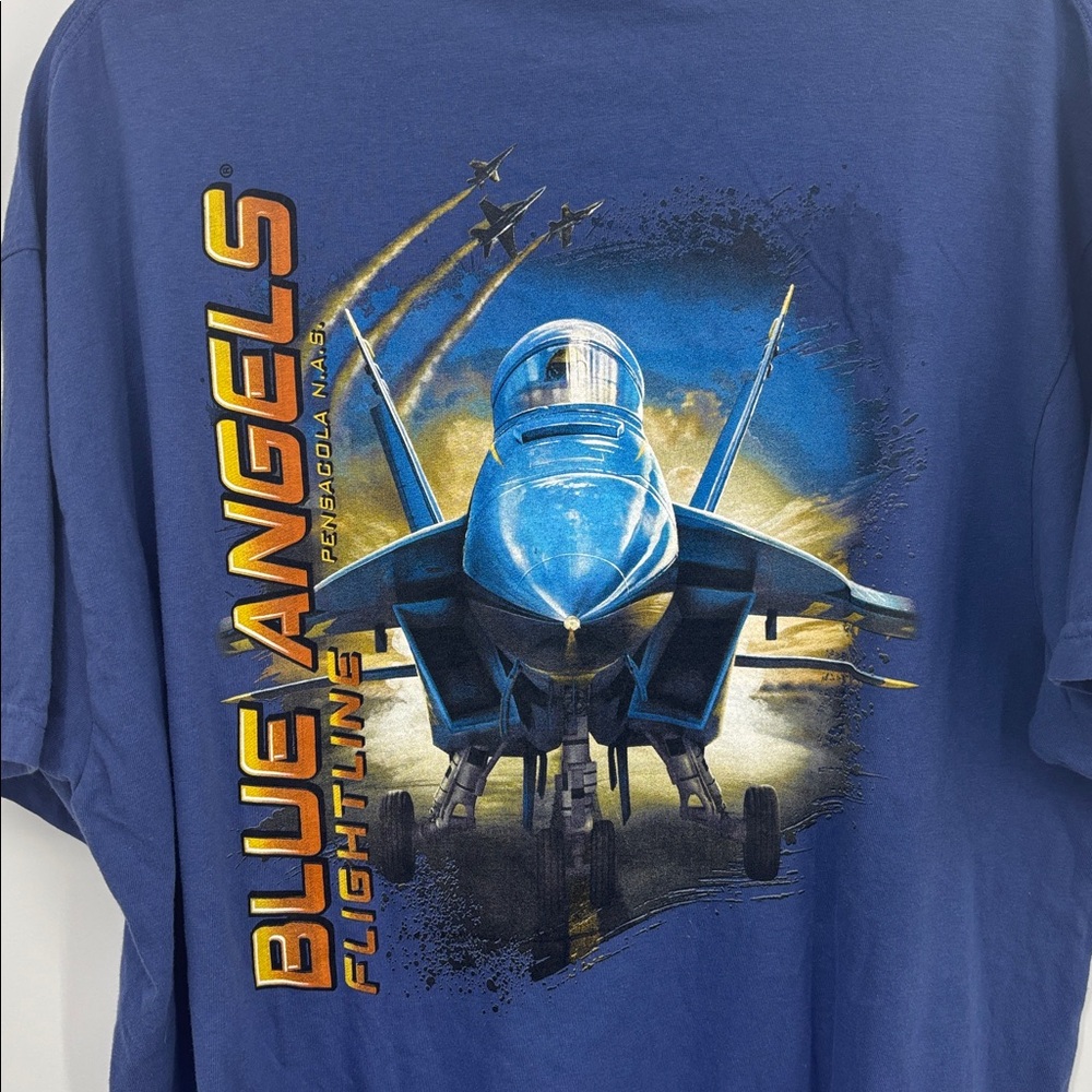 Blue Angels Blue Short Sleeve Tee - Picture 3 of 7